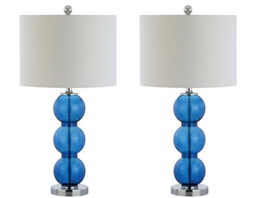 Bella 27" Glass Triple Sphere LED Table Lamp